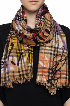 Patterned scarf, zdjęcie 2 Patterned scarf od Burberry